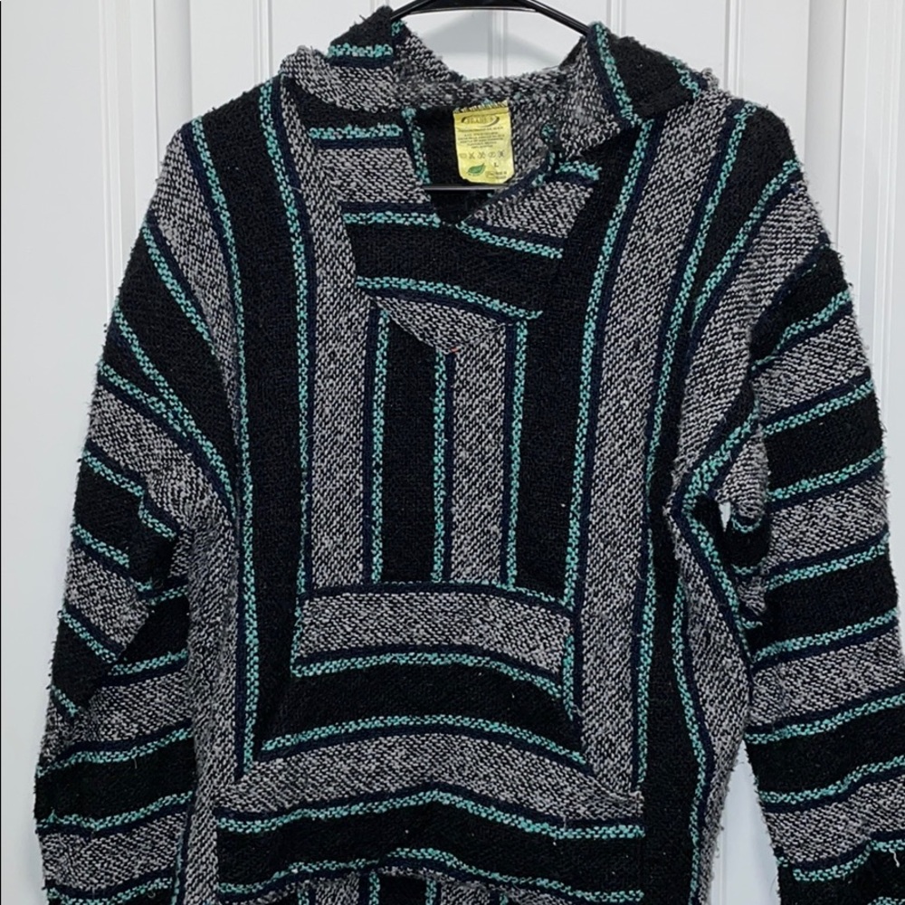 Beach pullover hoodie - large